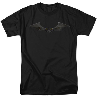 The Batman 2022 Chest Logo Mens T Shirt Black Retro Pop Classics