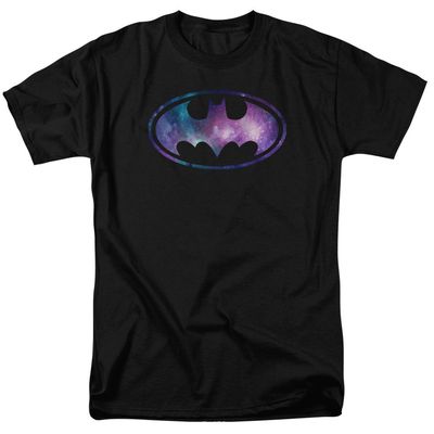 Batman Galaxy Signal Mens T Shirt Black Retro Pop Classics