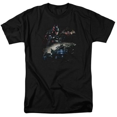 Batman Arkham Knight Knight Rider Mens T Shirt Black Retro Pop Classics