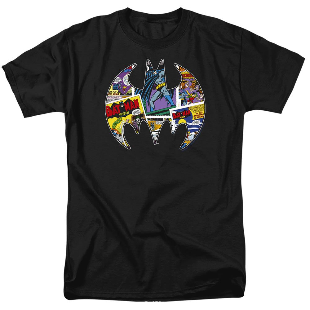 Batman Comic Bat Mens T Shirt Black Retro Pop Classics