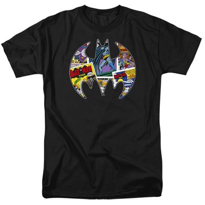 Batman Comic Bat Mens T Shirt Black Retro Pop Classics