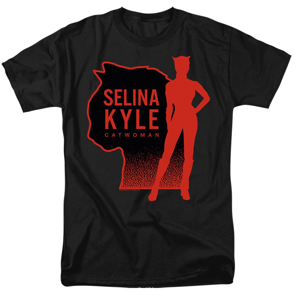 The Batman Selina Kyle Catwoman Mens T Shirt Black Retro Pop Classics