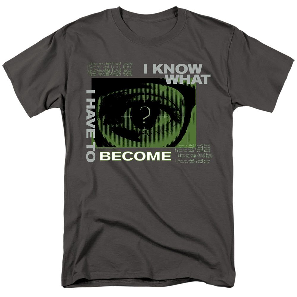 The Batman Become The Riddler Mens T Shirt Charcoal Retro Pop Classics