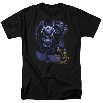 Batman Arkham Asylum Arkham Bane Mens T Shirt Black Retro Pop Classics