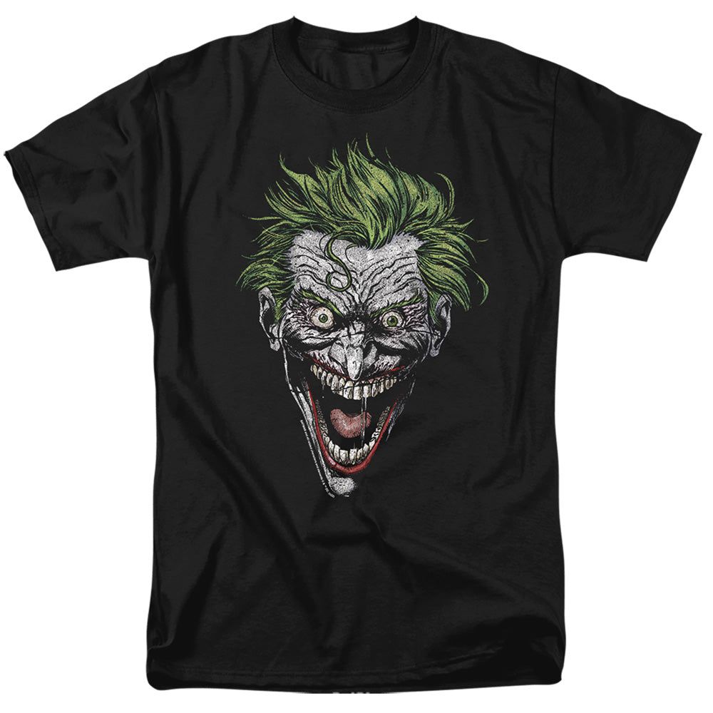 Batman Joker Mens T Shirt Black Retro Pop Classics