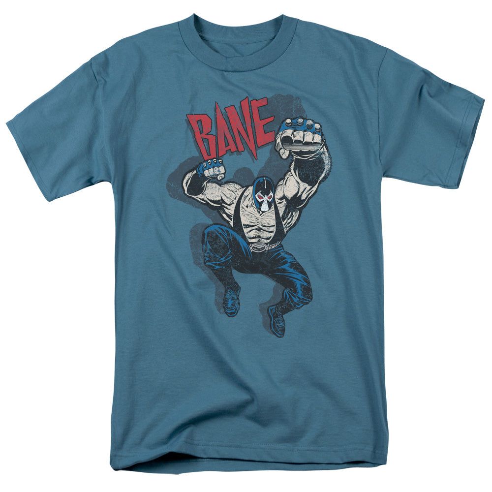 Batman Bane Vintage Mens T Shirt Slate Retro Pop Classics