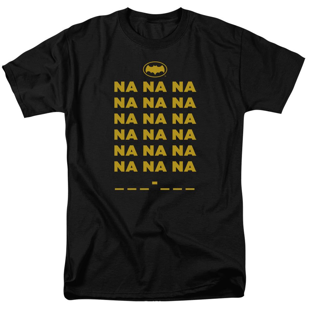 Batman Classic TV Na Na Na Mens T Shirt Black Retro Pop Classics