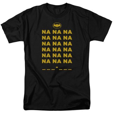 Batman Classic TV Na Na Na Mens T Shirt Black Retro Pop Classics