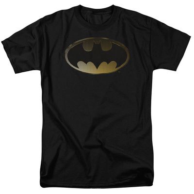 Batman Halftone Bat Mens T Shirt Black Retro Pop Classics