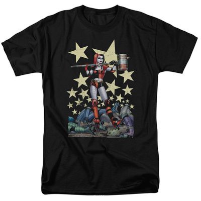 Batman Hammer Time Mens T Shirt Black Retro Pop Classics