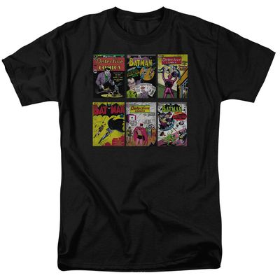 Batman Bm Covers Mens T Shirt Black Retro Pop Classics