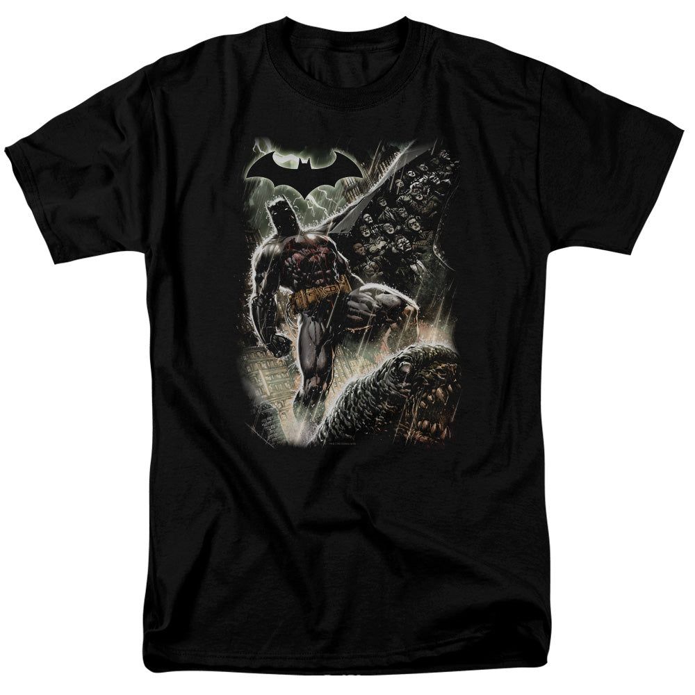 Batman Family Mens T Shirt Black Retro Pop Classics