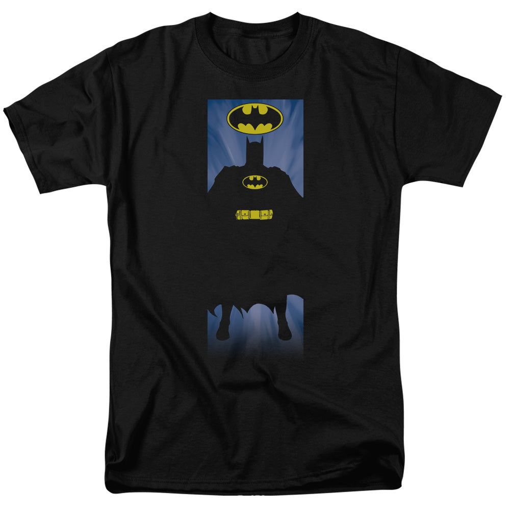 Batman Batman Block Mens T Shirt Black Retro Pop Classics