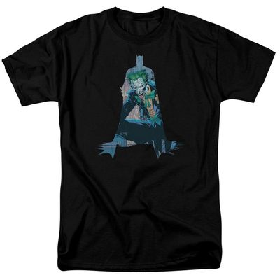 Batman Scene Inside Mens T Shirt Black Retro Pop Classics