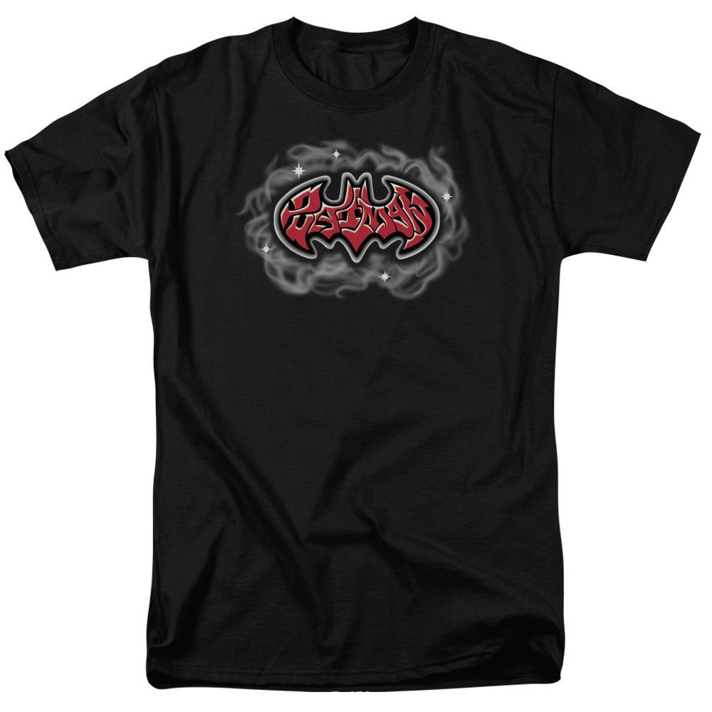 Batman Hip Hop Logo Mens T Shirt Black Retro Pop Classics