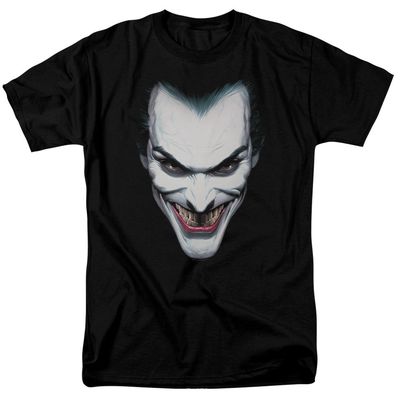 Batman Joker Portrait Mens T Shirt Black Retro Pop Classics