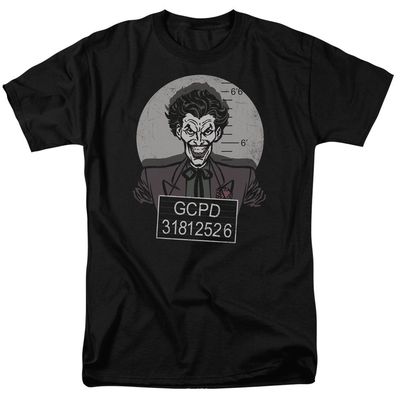 Batman Busted! Mens T Shirt Black Retro Pop Classics