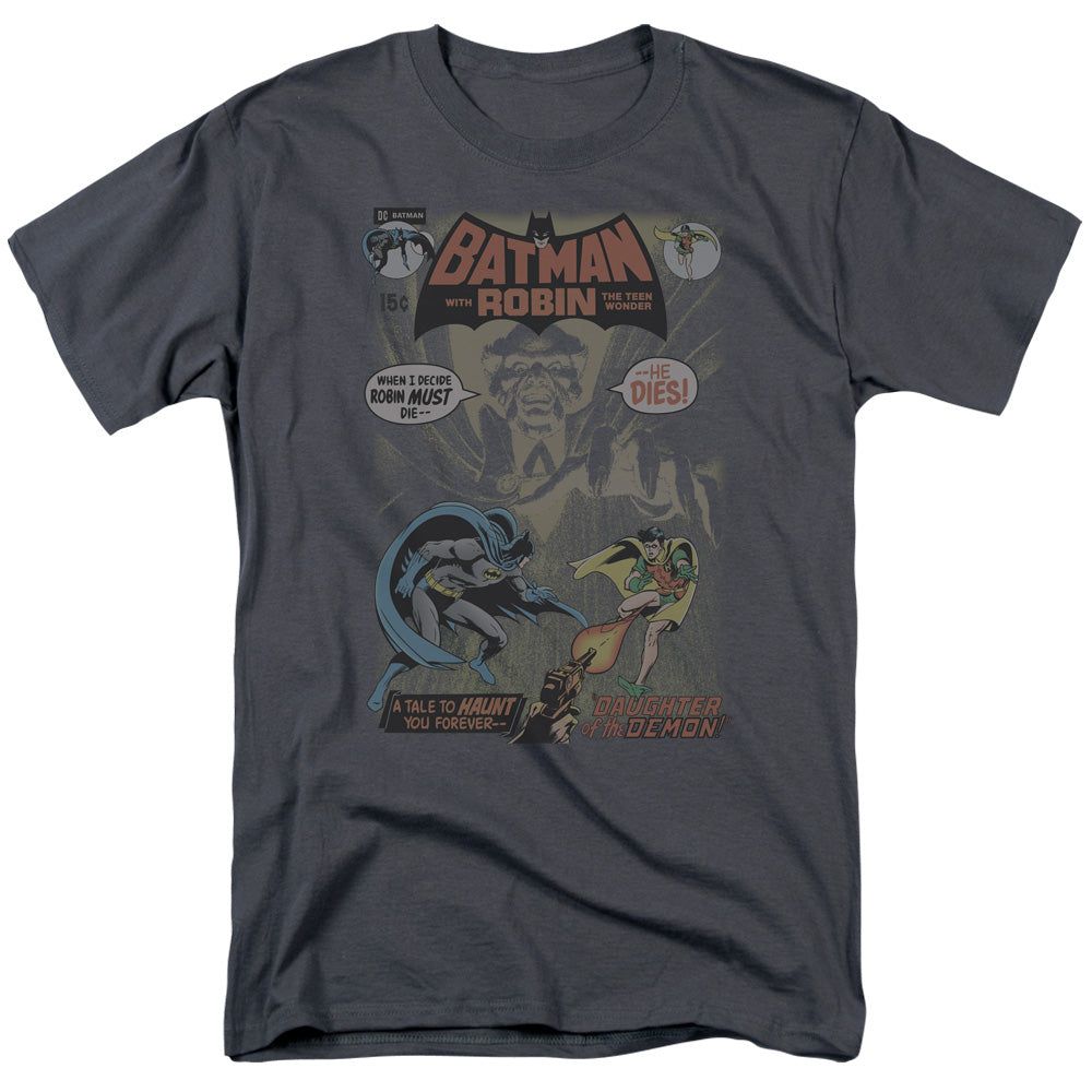 Batman #232 Cover Mens T Shirt Charcoal Retro Pop Classics