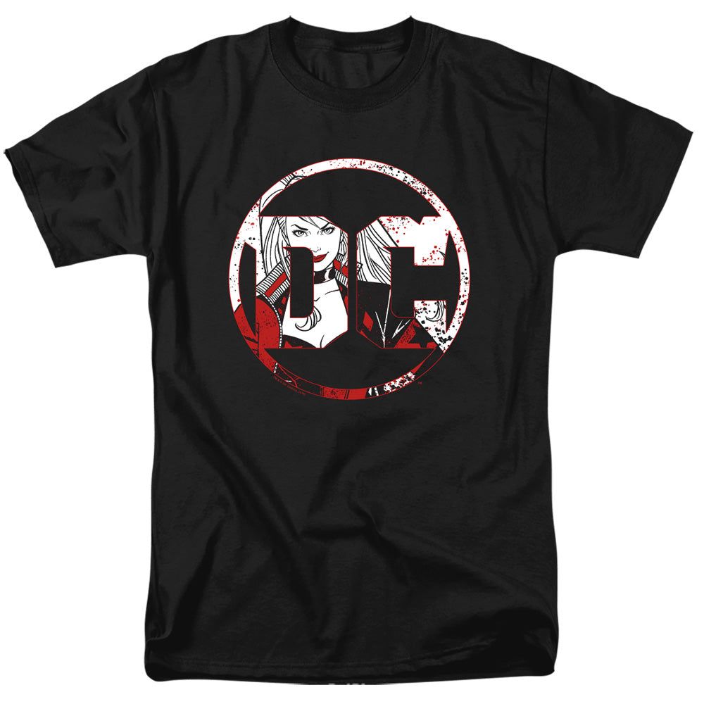 Batman Dc Logo Harley Mens T Shirt Black Retro Pop Classics