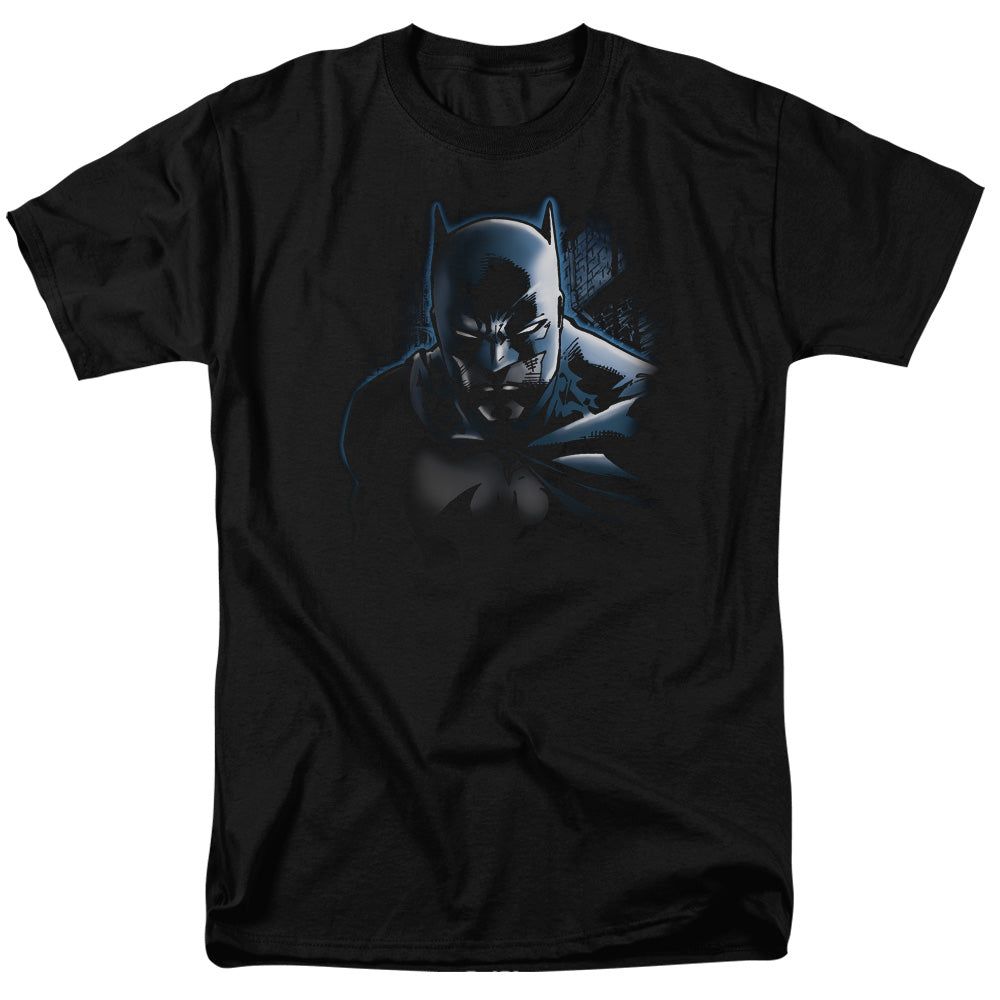 Batman Dont Mess With The Bat Mens T Shirt Black Retro Pop Classics