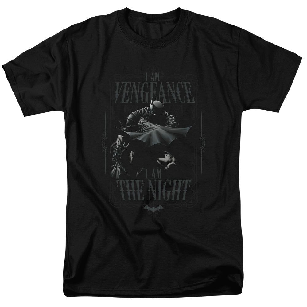 Batman I Am Mens T Shirt Black Retro Pop Classics
