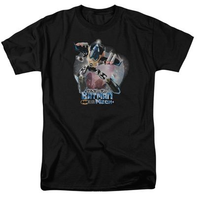 Batman Batman Mech Mens T Shirt Black Retro Pop Classics