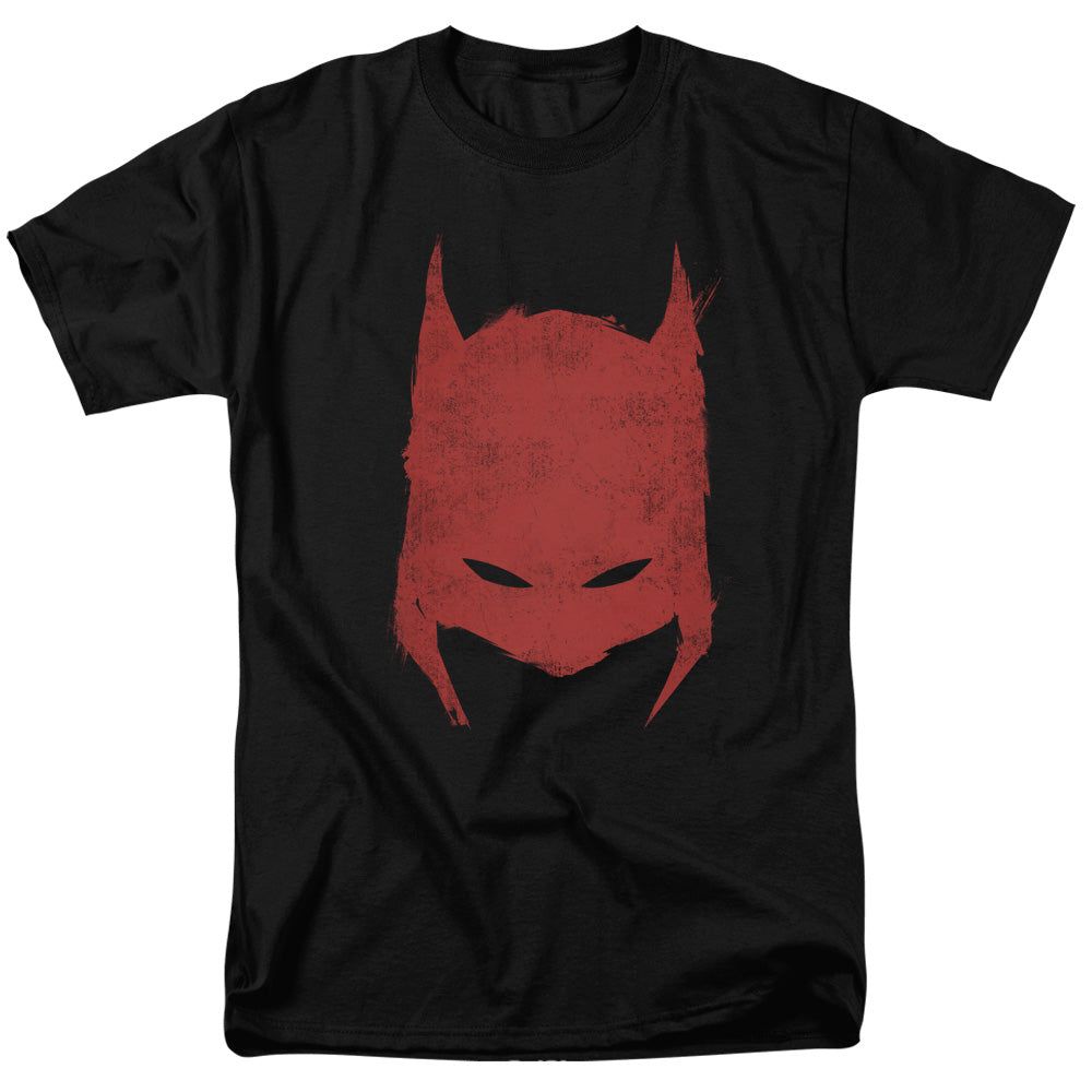 Batman Hacked &amp; Scratched Mens T Shirt Black Retro Pop Classics