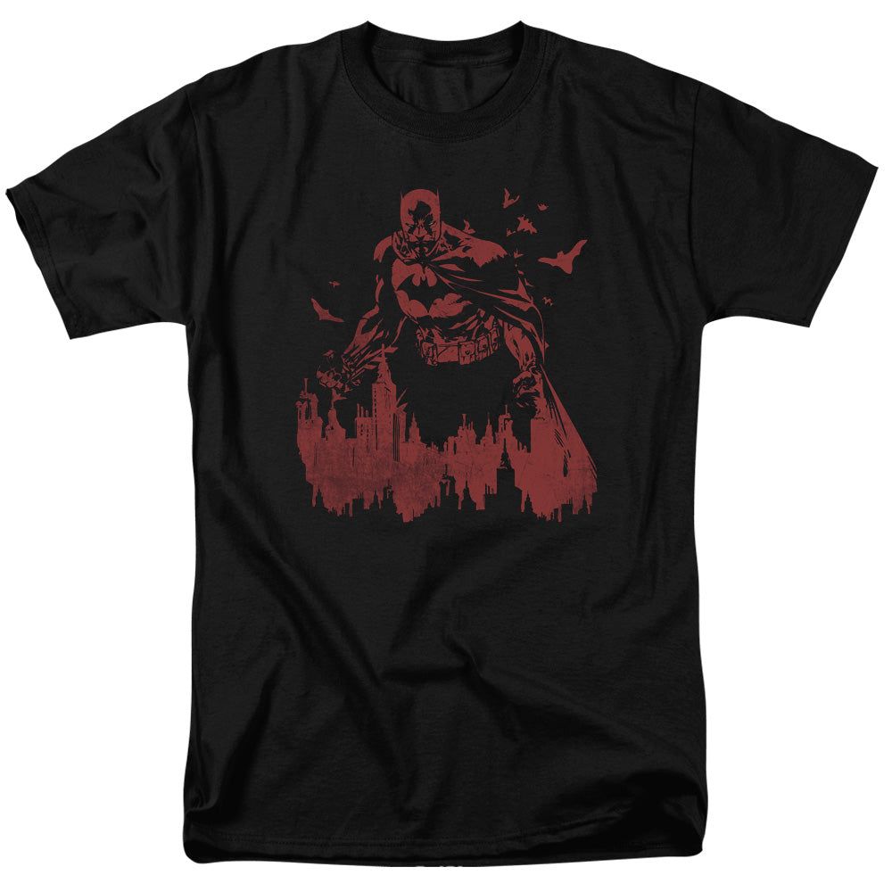 Batman Red Knight Mens T Shirt Black Retro Pop Classics