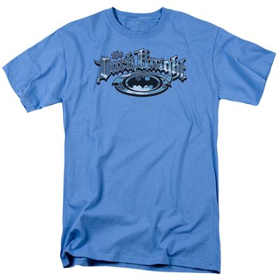 Batman Dark Knight Blue Camo Mens T Shirt Carolina Blue Retro Pop Classics