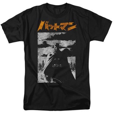 Batman Tokyo Shadows Mens T Shirt Black Retro Pop Classics