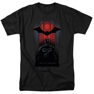 The Batman I Am The Shadows Mens T Shirt Black Retro Pop Classics