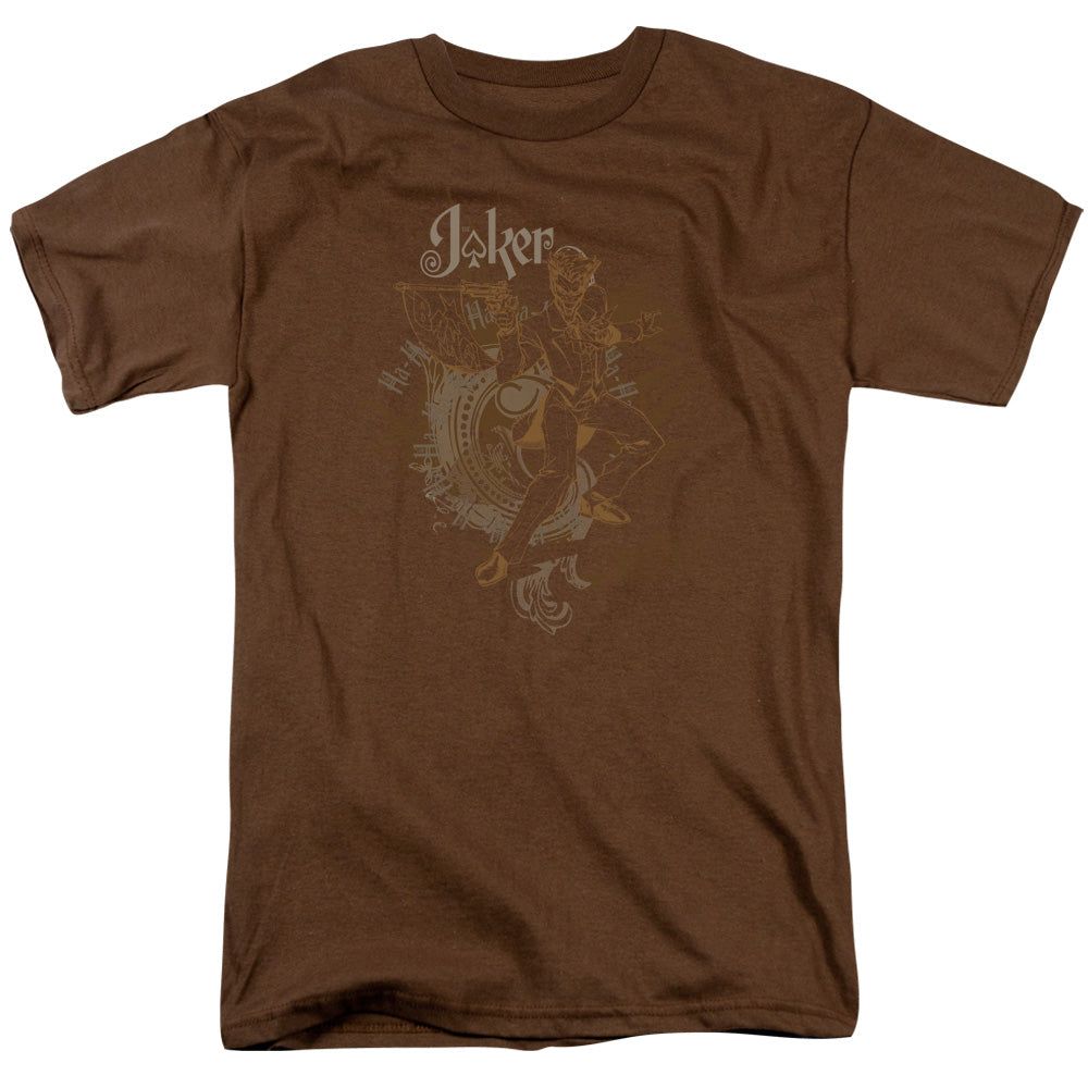 Batman Joker Explosion Mens T Shirt Coffee Retro Pop Classics