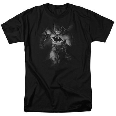 Batman Materialized Mens T Shirt Black Retro Pop Classics