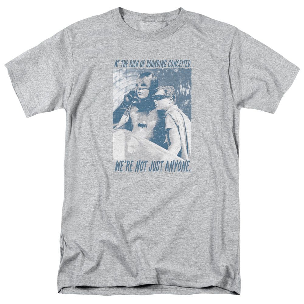 Batman Classic TV Boogie Nights Mens T Shirt Athletic Heather Retro Pop Classics