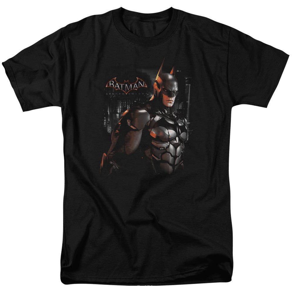 Batman Arkham Knight Dark Knight Mens T Shirt Black Retro Pop Classics