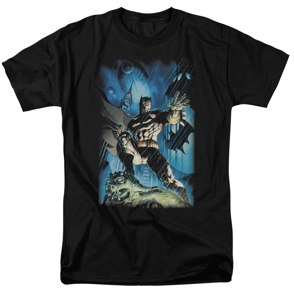 Batman Stormy Dark Knight Mens T Shirt Black Retro Pop Classics