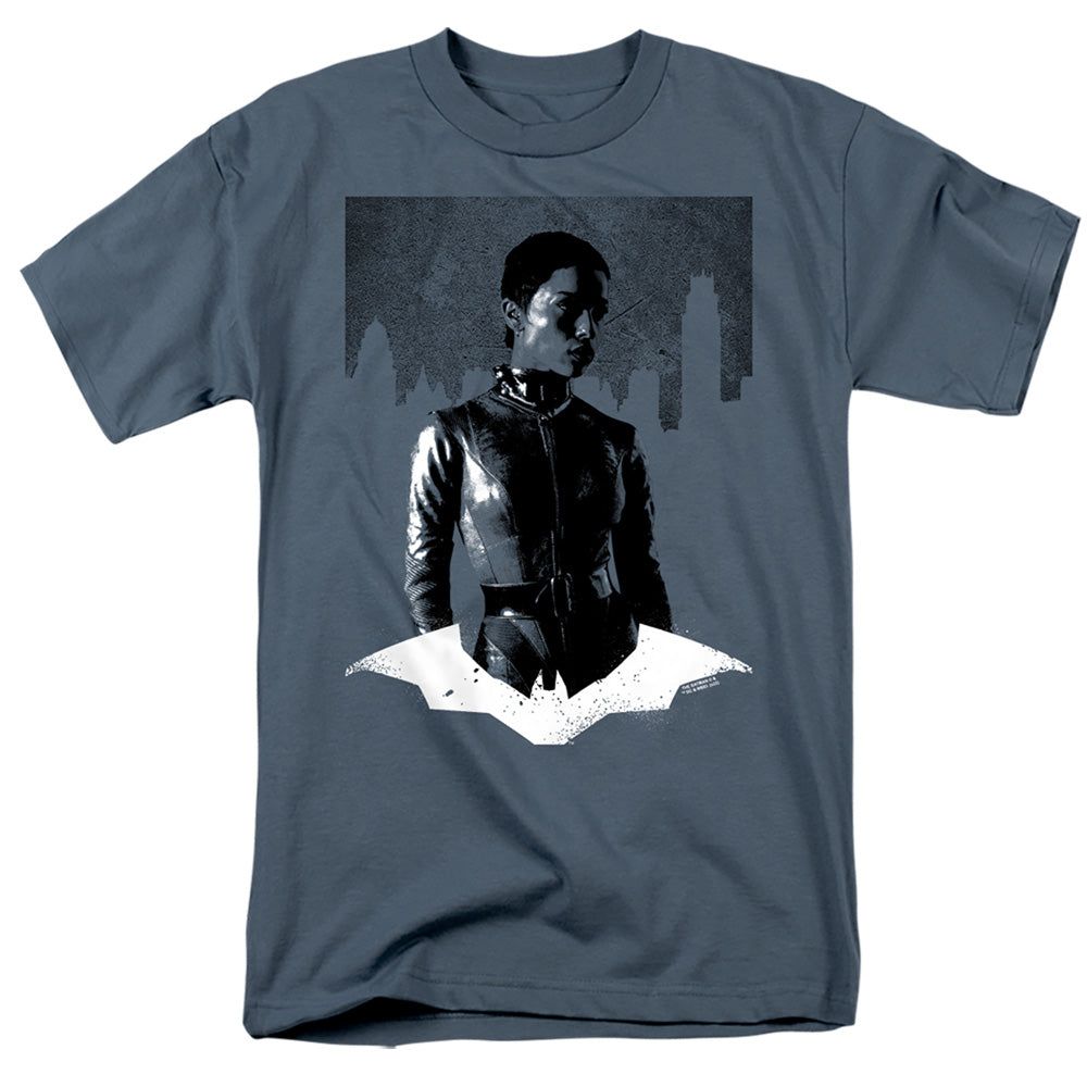 The Batman Noir Catwoman Mens T Shirt Slate Retro Pop Classics