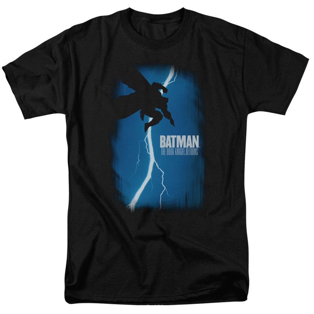 Batman DKR Cover Mens T Shirt Black Retro Pop Classics
