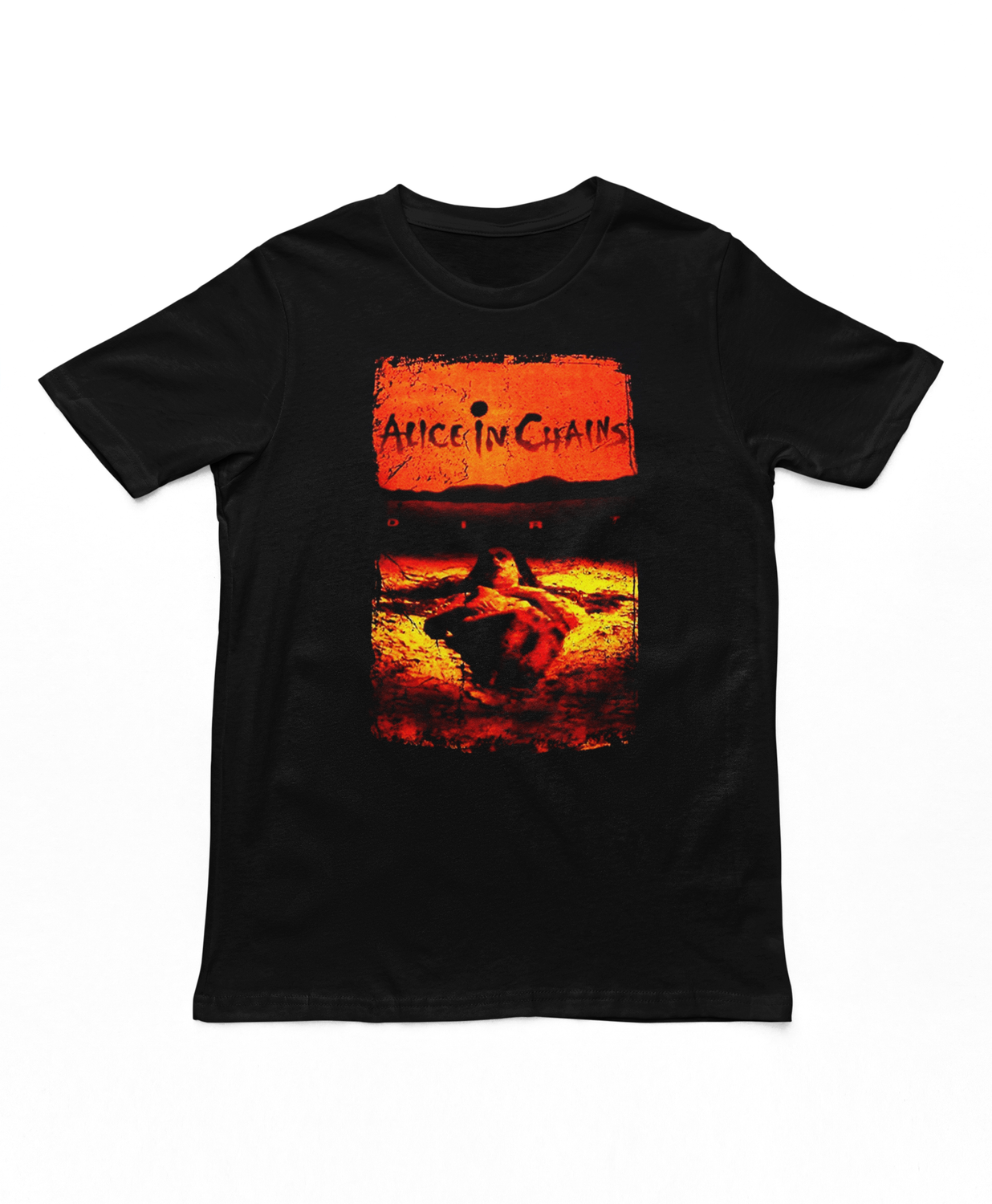 Alice in Chains Dirt Mens T Shirt Black Retro Pop Classics