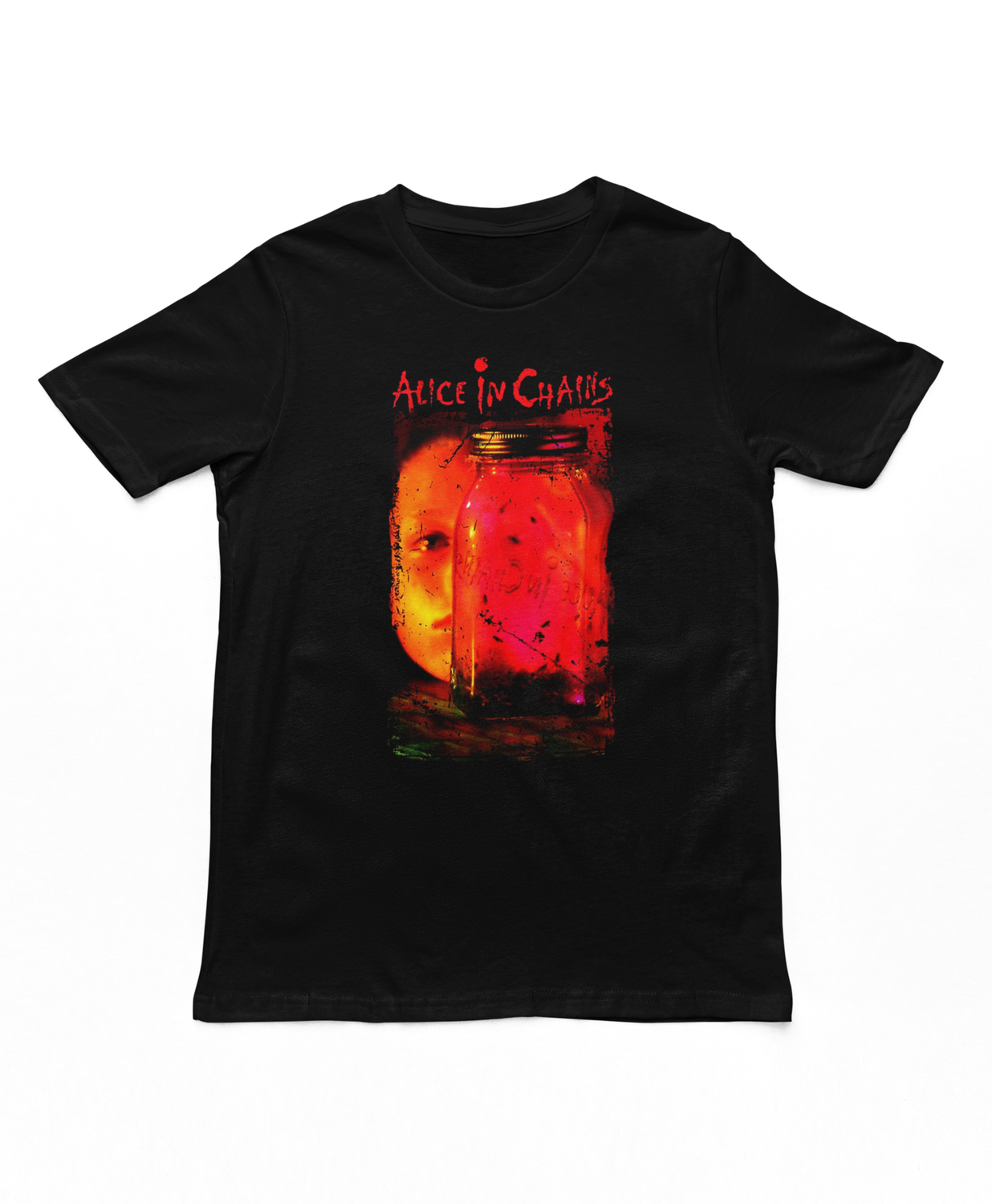 Alice in Chains Jar of Flies Mens T Shirt Black Retro Pop Classics