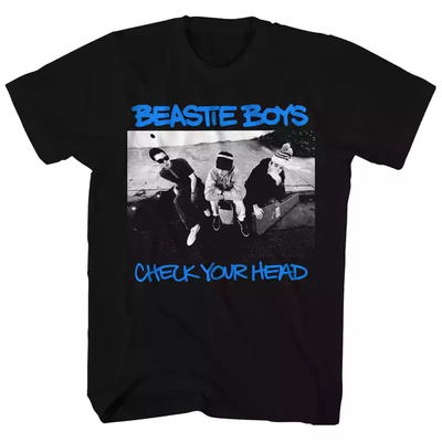 Beastie Boys Check Your Head Mens T Shirt Black Retro Pop Classics