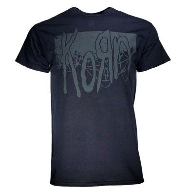 Korn Tied Up Mens T Shirt Black Retro Pop Classics