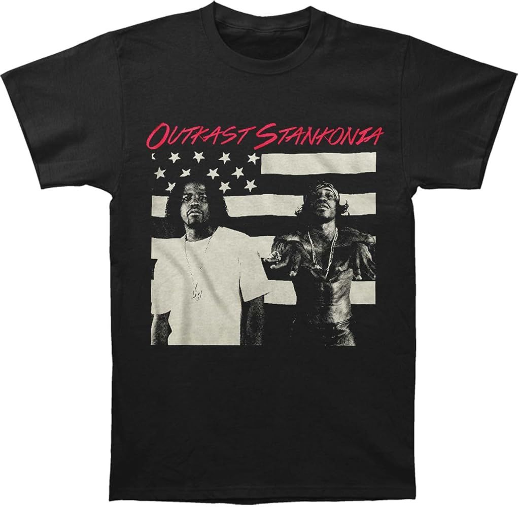 Outkast Stankonia Mens T Shirt Black Retro Pop Classics