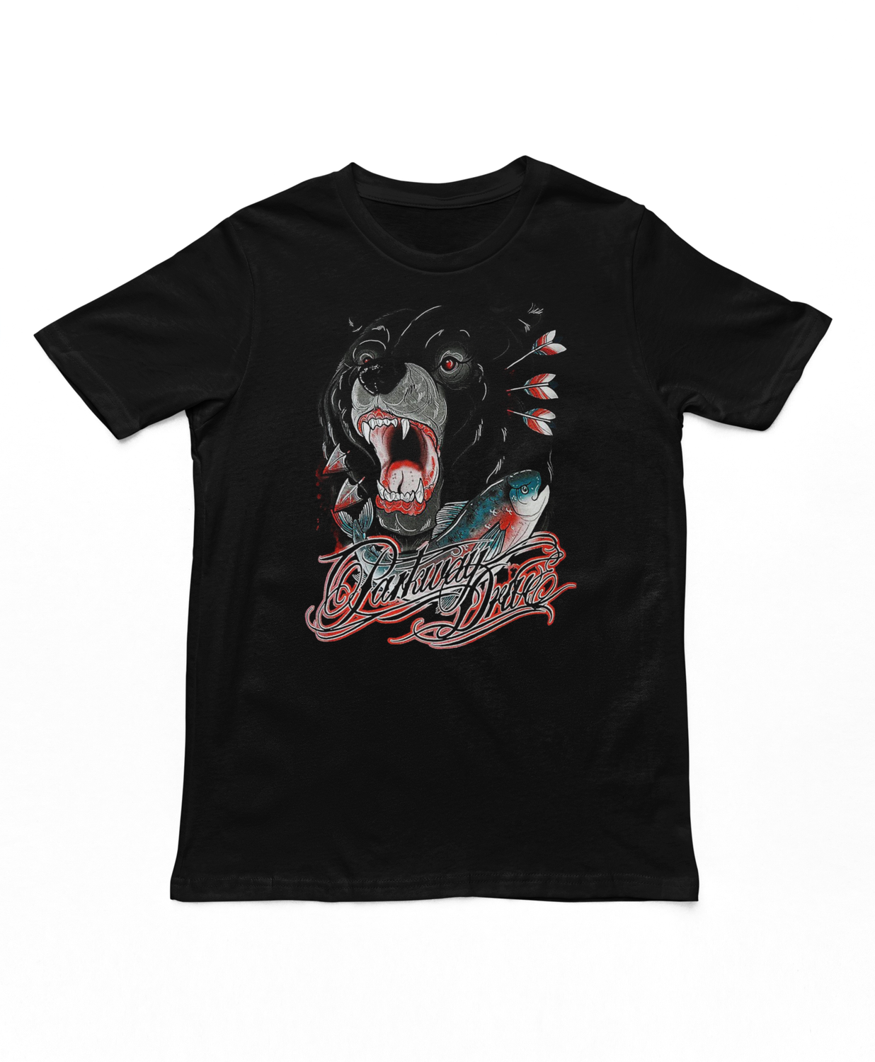 Parkway Drive Bear Mens T Shirt Black Retro Pop Classics