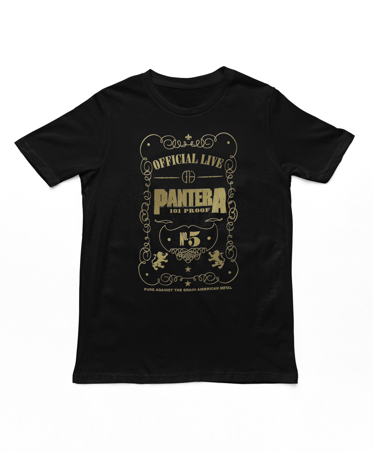 Pantera 101 Proof Mens T Shirt Black Retro Pop Classics