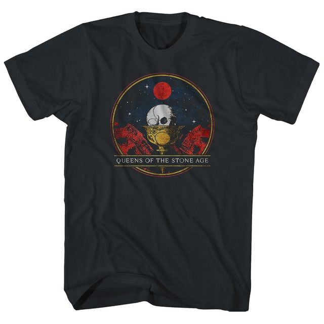 Queens Of The Stone Age Chalice Mens T Shirt Black Retro Pop Classics