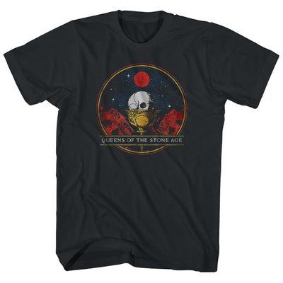 Queens Of The Stone Age Chalice Mens T Shirt Black Retro Pop Classics