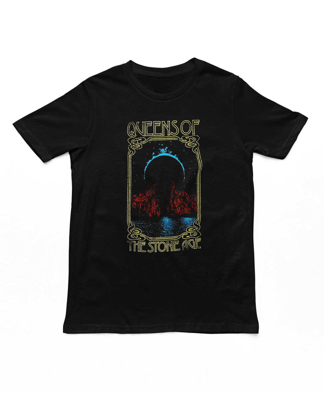 Queens Of The Stone Age Passage Mens T Shirt Black Retro Pop Classics