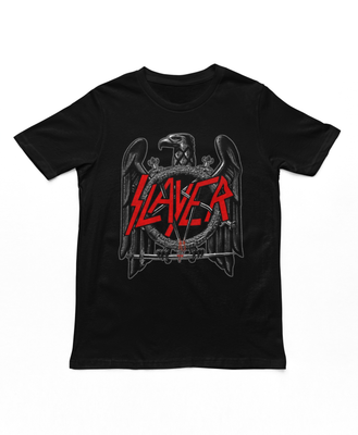 Slayer Black Eagle Mens T Shirt Black Retro Pop Classics