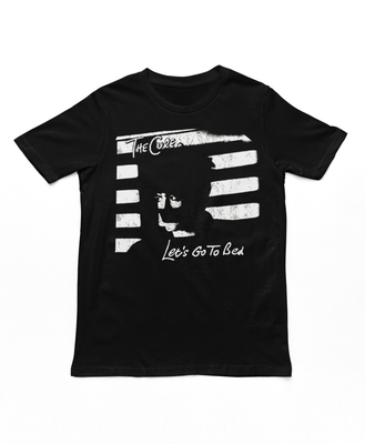 The Cure Let&#39;s Go to Bed Mens T Shirt Black Retro Pop Classics